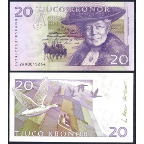 SWEDEN 20 Kronor 2002