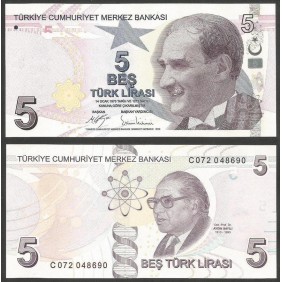 TURKEY 5 Lira 2009 (2017)