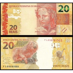 BRAZIL 20 Reais 2010 (2018)