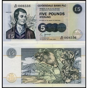SCOTLAND 5 Pounds 2002