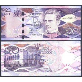 BARBADOS 20 Dollars 2017