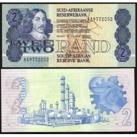 SOUTH AFRICA 2 Rand 1990