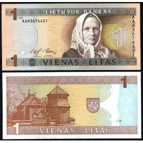 LITHUANIA 1 Litas 1994