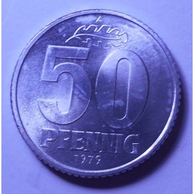 DDR 50 Pfennig 1979