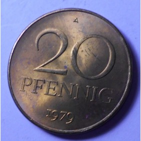 DDR 20 Pfennig 1979