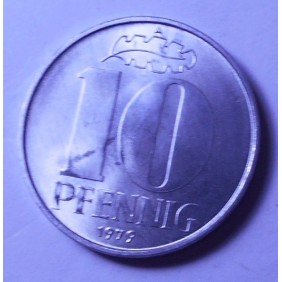 DDR 10 Pfennig 1979