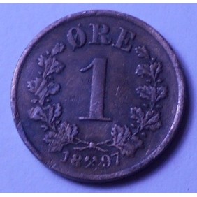 NORWAY 1 Ore 1897