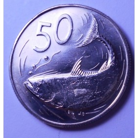 COOK ISLANDS 50 Cents 1983