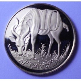 ETHIOPIA 10 Cents 1977 PROOF