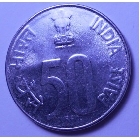 INDIA 50 Paise 1998 N
