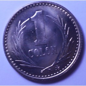 EL SALVADOR 1 Colon 1984...