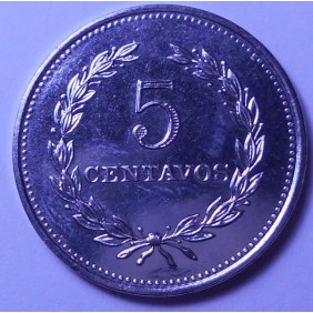 EL SALVADOR 5 Centavos 1984