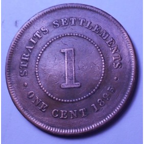 STRAITS SETTLEMENTS 1 Cent...