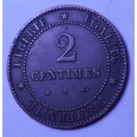 FRANCE 2 Centimes 1878 A