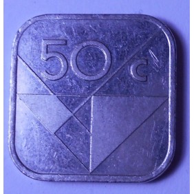 ARUBA 50 cents 1992