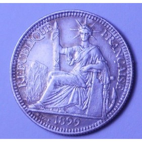 FRENCH INDOCHINA 10 Cents...