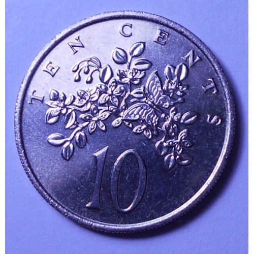 JAMAICA 10 Cents 1975
