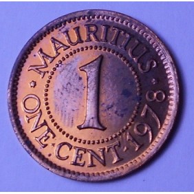 MAURITIUS 1 Cent 1978