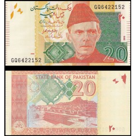 PAKISTAN 20 Rupees 2015