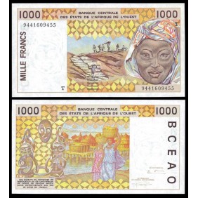 TOGO (W.A.S.) 1000 Francs 1994