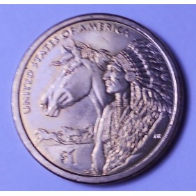 USA 1 Dollar 2012 D Native...