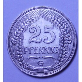 GERMANY EMPIRE 25 Pfennig...