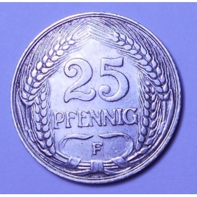 GERMANY EMPIRE 25 Pfennig...
