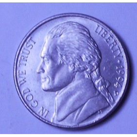 USA 5 Cents 1994 D Jefferson