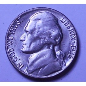 USA 5 Cents 1956 D Jefferson