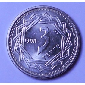 KAZAKHSTAN 3 Tenge 1993