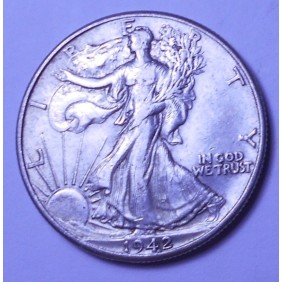 USA Half Dollar Liberty 1942