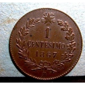 1 Centesimo 1867 M