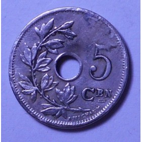 BELGIUM 5 Centimes 1914 Belgie