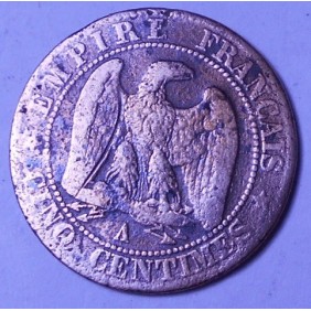 FRANCE 5 Centimes 1857 A