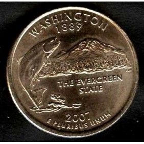 USA 1/4 Dollar 2007 P...