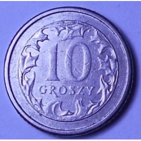 POLAND 10 Groszy 2009