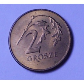 POLAND 2 Grosze 1992