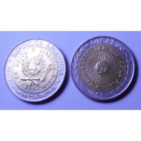 ARGENTINA 1 Peso 2008...