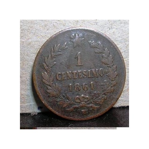 1 Centesimo 1861 M