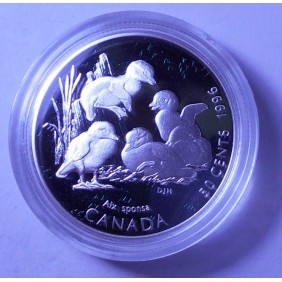 CANADA 50 Cents 1996 Wood...