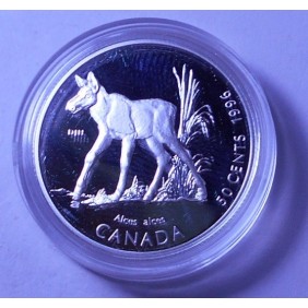 CANADA 50 Cents 1996 Moose...
