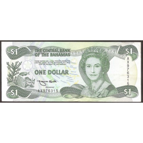 BAHAMAS 1 Dollar 1992