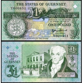 GUERNSEY 1 Pound 2016