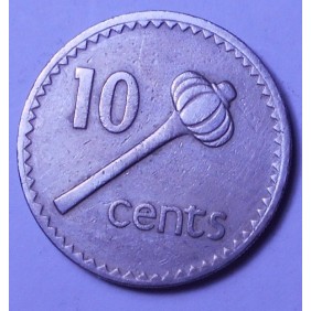 FIJI 10 Cents 1973