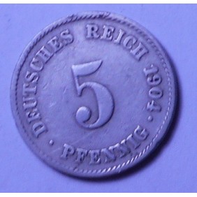 GERMANY EMPIRE 5 Pfennig...