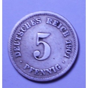 GERMANY EMPIRE 5 Pfennig...