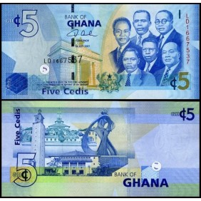 GHANA 5 Cedis 2007