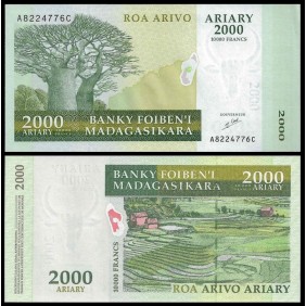 MADAGASCAR 2000 Ariary 2003