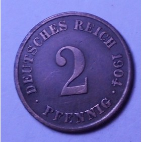 GERMANY EMPIRE 2 Pfennig...