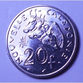 NEW CALEDONIA 20 Francs 1986